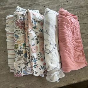 Cooper Pearl swaddle blankets
